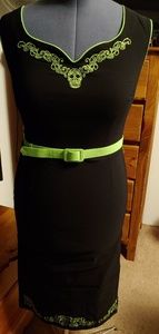 Retro Skull Pencil dress